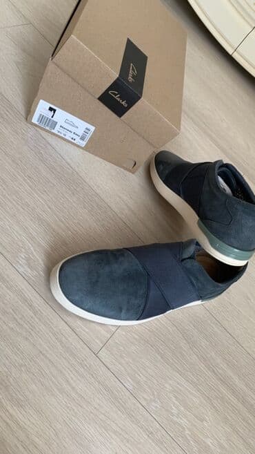 искры для обуви: Мужские кроссовки, 44, Clarks, Новый, цвет - Синий — 6