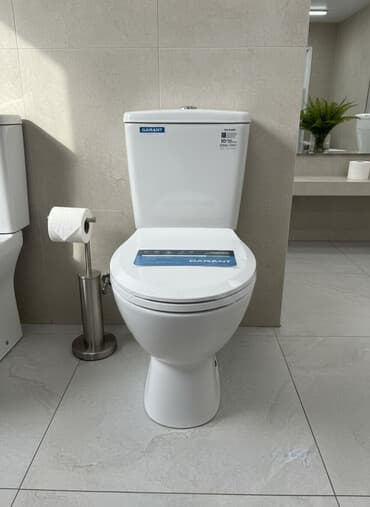 устанавливаем унитазы: Унитаз Напольный, Материал: Фарфор — 1