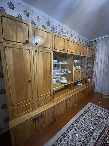 Книжные шкафы: Стенка-шкаф, Тип стенки-шкафа: Другой тип шкафа-стенки, Для зала, Особенности: Для хранения посуды — 1