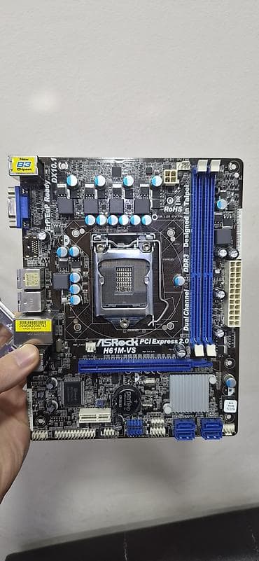 i 5: Материнская плата для ПК, ASRock, LGA1155, Micro-ATX — 2