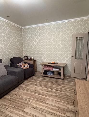 квартира мадина рынок: 3 комнаты, 63 м², 106 серия, 1 этаж, Косметический ремонт — 4