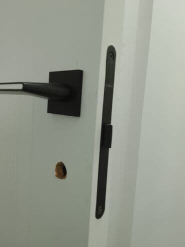 дверь скрытого монтажа: Сырткы Брон,ички межкомнатные эшик орнотобуз.Замок салабыз .установка — 8