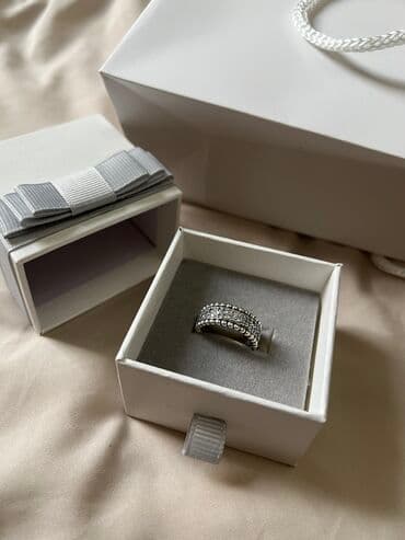 самые красивые свадебные платья в мире: Кольцо, Коктейльное, Проба 925, Женские, Циркон, Новый — 4