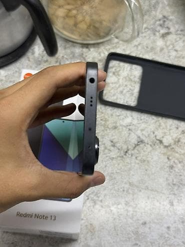 dark project: Redmi, Redmi Note 13, Б/у, 256 ГБ, цвет - Черный, 2 SIM — 6