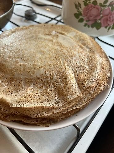 Полуфабрикаты: Тонкие домашние блины - Классические тонкие блины, жареные на — 1