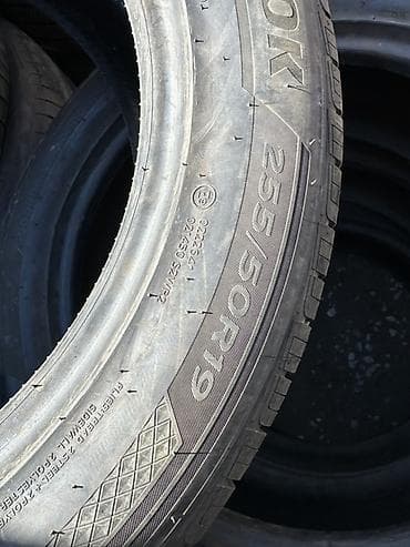 r19: Шины 255 / 50 / R 19, Лето, Б/у, Комплект, Внедорожные (АТ/МТ), Корея, Hankook — 5