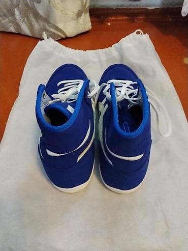 муай тай шорты: Мужские кроссовки, 42, Asics, Новый, цвет - Синий, Самовывоз — 5