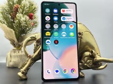 телефон раскладной: Poco F4 GT, Б/у, 256 ГБ, цвет - Серебристый, 2 SIM — 9