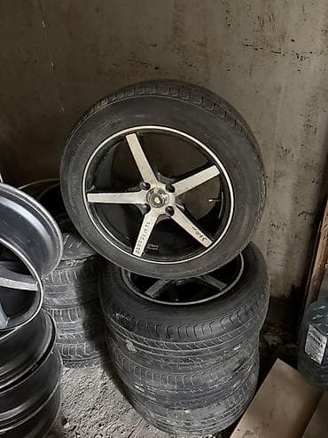 Колеса в сборе R 15, Лето, Комплект, Легковые, Литые, отверстий - 5