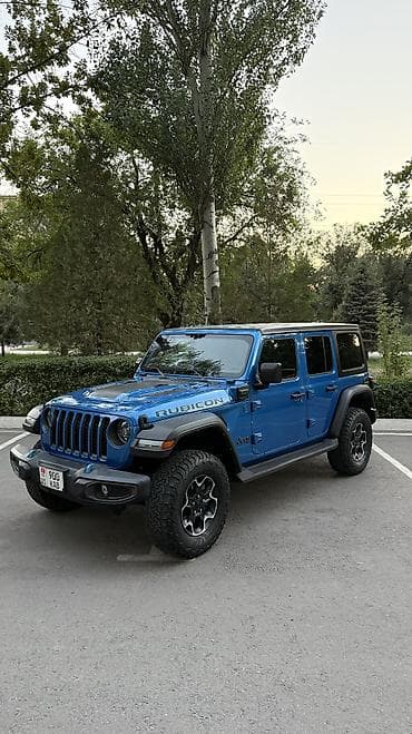 американский джип: Jeep Wrangler: 2023 г., 2 л, Автомат, Гибрид, Внедорожник — 5
