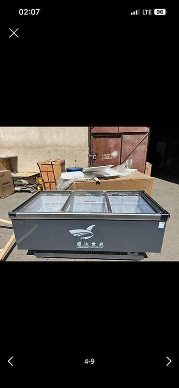 Холодильное оборудование: Морозильный бонет/островная витрина с раздвижными стеклянными — 3