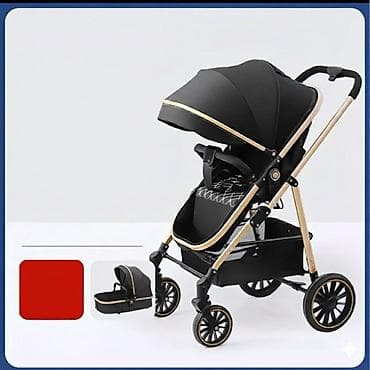 Паркет: Коляска, цвет - Черный, Б/у — 4