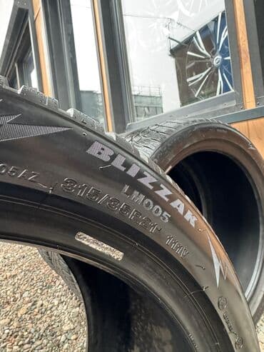 диск 21: Шины 315 / 35 / R 21, Зима, Б/у, Комплект, Легковые, Польша, Bridgestone — 5