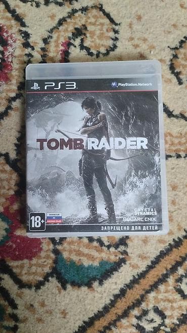 Игры для PlayStation 3 (диски Blu‑ray), русские версии: - Tomb Raider
