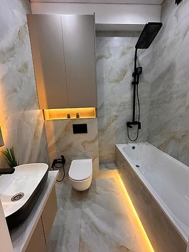 южный роял 3 комнатный квартира: 3 комнаты, 97 м², Элитка, 12 этаж, Дизайнерский ремонт — 6