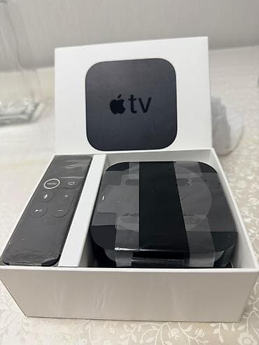 ТВ жана Видео: Apple TV (поколение с пультом Siri Remote с сенсорной панелью) Что — 1