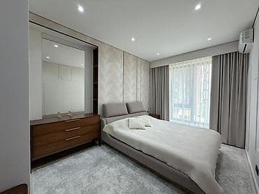 Новостройки от застройщика: 3 комнаты, 117 м², Асанбай мкр Элитка, 2 этаж, Дизайнерский ремонт — 7