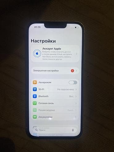 redmi note 11 e: IPhone 13, Б/у, 128 ГБ, Белый, Защитное стекло, 100 % — 3
