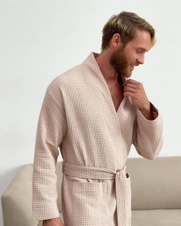 женские махровые халаты больших размеров: Вафельные халаты из премиальной вафельной ткани. В разных расцветках — 9