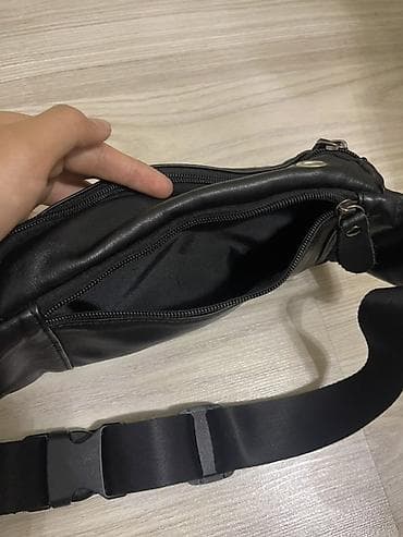 sauna belt: Поясная сумка, бананка, Материал: Экокожа, Унисекс — 2