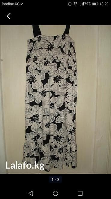 colins: Повседневное платье, Лето, Креп, Сарафан, M — 3