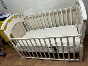 детские кроватки фото и цены: Керебет, Колдонулган, Кыздар үчүн, Балдар үчүн, Матрас, Жыгач, Өзү алып кетүү — 3