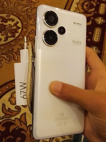 обмен на электро: Redmi, Redmi Note 13 Pro Plus, Б/у, 512 ГБ, цвет - Белый, 1 SIM, 2 SIM — 3