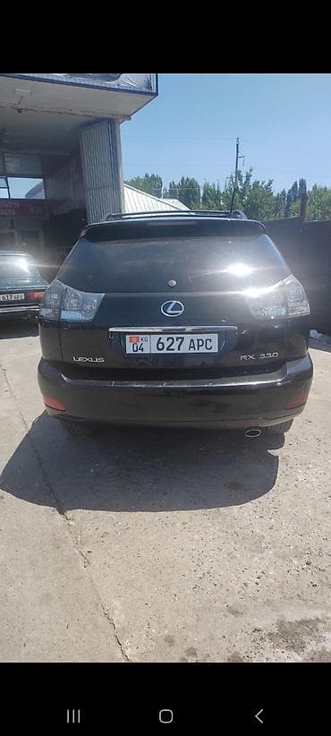 Унаа: Lexus RX: 2003 г., 3.3 л, Автомат, Бензин, Кроссовер — 4