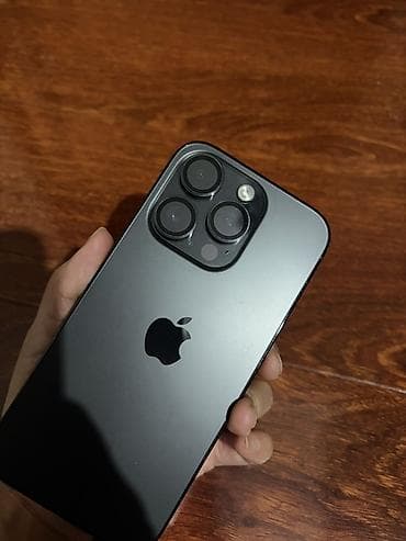 i phon: IPhone 14 Pro, Б/у, 256 ГБ, Space Gray, Коробка, 80 % — 2