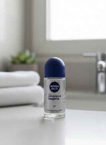 Дезодорант-антиперспирант роликовый Nivea Men «Серебряная защита». -