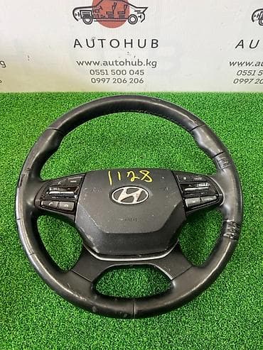 Автозапчасти: Руль с аирбагом Hyundai Grandeur IG 3.0 2017 (б/у) — 1