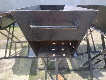 с железными ножками стол: Мангал — 5