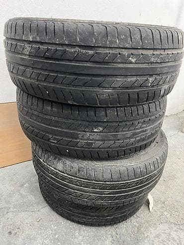 Шины 215 / 45 / R 18, Лето, Б/у, Комплект, Легковые, Китай, Maxtrek — 2