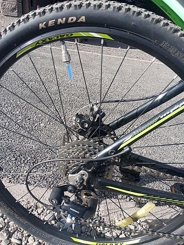 Велосипеддер: Тоо велосипеди, Galaxy, Велосипед алкагы M (156 - 178 см), Алюминий, Колдонулган — 3