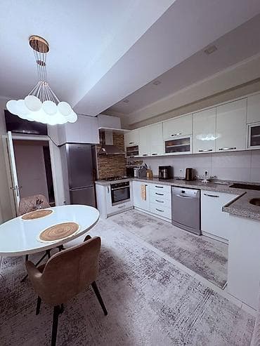 3: 3 комнаты, 100 м², Ала-Арча ТРЦ Элитка, 8 этаж, Косметический ремонт — 2