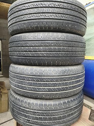 Шины и диски: Шины 225 / 60 / R 17, Лето, Б/у, Комплект, Легковые, Корея, Kumho — 1