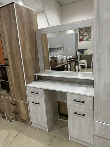 кровать в рассрочку: Спальный гарнитур, Новый, Двуспальная кровать, Тумба, Шкаф, В рассрочку, ДСП, Платная доставка, Самовывоз, Бесплатная доставка — 3