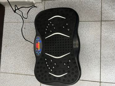 Виброплатформа для тренировки и массажа ног и корпуса. Особенности: -
