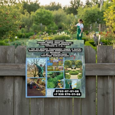 разнорабочий керек: Обрезка любой деревьевещё все сложности лечим больных деревьев стаж — 1