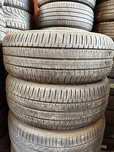 17: Шины 215 / 55 / R 17, Лето, Б/у, Пара, Легковые, Япония, Bridgestone — 1
