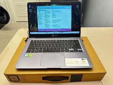 i58: Ноутбук	ASUS VivoBook S14 Процессор	IntelCore i5-8250U CPU @1.60 GHz — 1