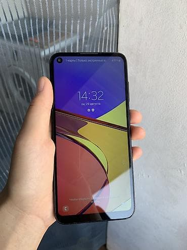 Samsung Galaxy A11, Б/у, 32 ГБ, цвет - Черный, 2 SIM — 2
