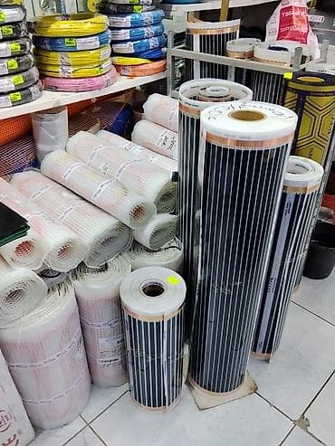 Инфракрасная пленка для теплого пола (рулоны разных ширин и длины) -