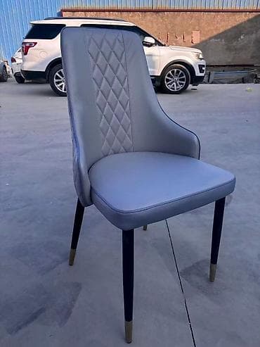 Кресла: Стул для кухни, Новый, Железо, В рассрочку, цвет - Серый — 1