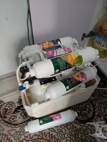 фильтр для воды аквафор бишкек: Фильтр для питьевой воды, Кол-во ступеней очистки: 3, Объем бака: Другой объем бака, Тип очистки: Система обратного осмоса, Бренд: Sole aqua — 8