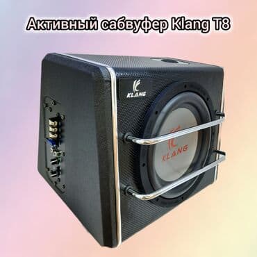 компонентная акустика: 🔥Сабвуфер со встроенным усилителем, динамиком 8 дюймов и — 2