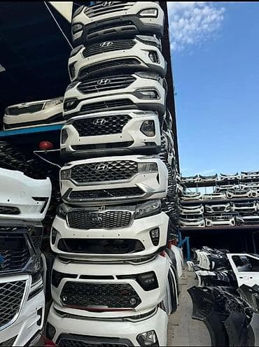 tucson: Бампер Hyundai, Б/у, Оригинал — 2