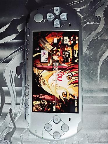 зарядка от псп: Портативная игровая консоль Sony PSP-3000 (серебристая/silver) — 3