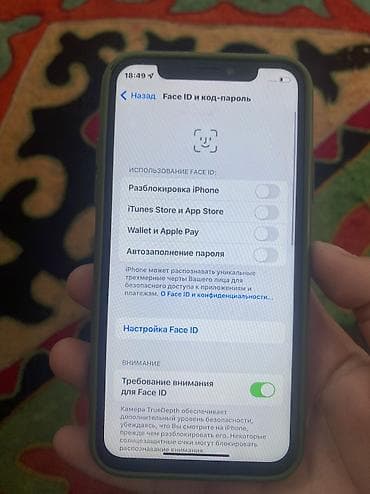 китайский телефон айфон: IPhone X, Б/у, 256 ГБ, 100 % — 5