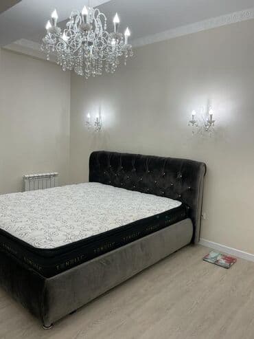 долгосрочная аренда квартира бишкек ош базар: 4 комнаты, Агентство недвижимости, Без подселения, С мебелью полностью — 6